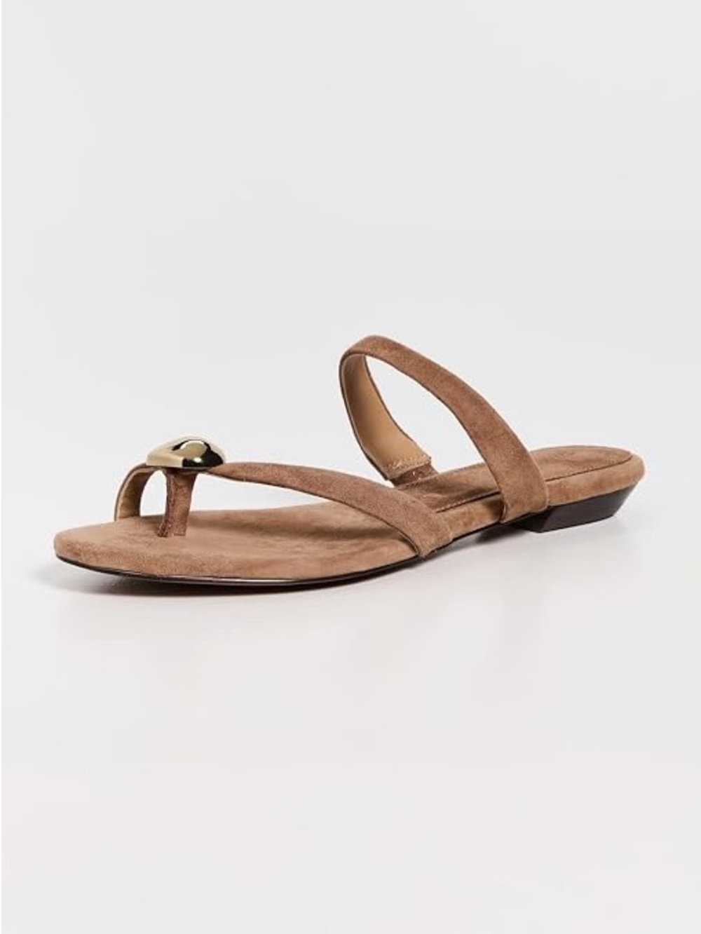 Madewell the Mila sculpted hardware thong slide
